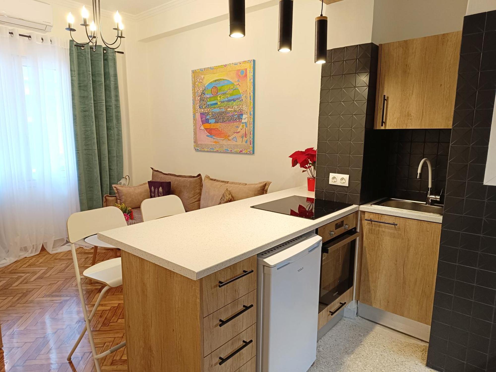 אתונה Golden Apartment In Victoria מראה חיצוני תמונה